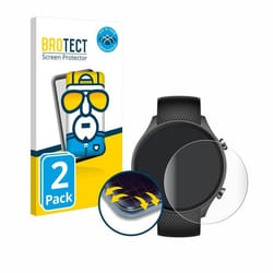 BROTECT Protection Intégrale 3D Incurvé pour OnePlus watch 2R (2 Pièces) - Couverture Complète Film Protection Écran