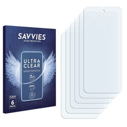 Savvies Protection Ecran pour Blackview BL9000 Pro (6 Pièces) - Film Protection Ultra Clair