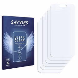 Savvies Protection Ecran pour Apple iPhone 16 Pro (6 Pièces) - Film Protection Ultra Clair