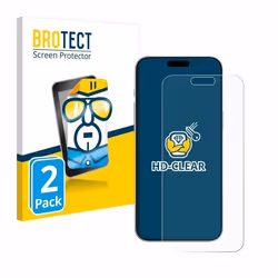 BROTECT Protection Ecran pour Apple iPhone 16 Pro Max (2 Pièces) - Film Protection Ultra Clair