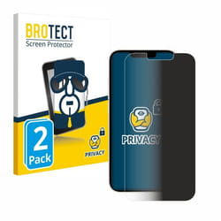 BROTECT (2 Pièces) Protection Anti-Espion pour Apple iPhone 13 / 13 Pro – Privacy Film Écran de Confidentialité Filtre de lumi