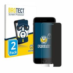 BROTECT (2 Pièces) Protection Anti-Espion pour Apple iPhone SE 2 / SE 3 – Privacy Film Écran de Confidentialité Filtre de lumi