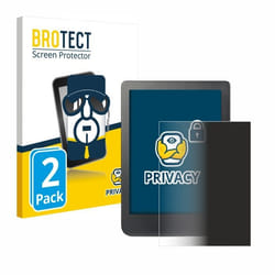 BROTECT (2 Pièces) Protection Anti-Espion pour Kobo Clara HD (6) / BW / Colour – Privacy Film Écran de Confidentialité Filt