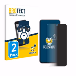 BROTECT (2 Pièces) Protection Anti-Espion pour Samsung Galaxy S23 – Privacy Film Écran de Confidentialité Filtre de lumière b ...