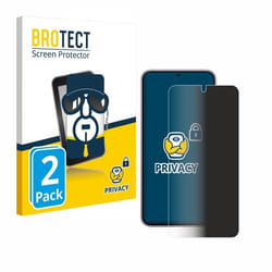 BROTECT (2 Pièces) Protection Anti-Espion pour Samsung Galaxy S23 – Privacy Film Écran de Confidentialité Filtre de lumière bleue
