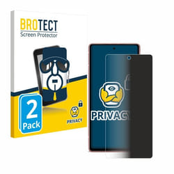BROTECT (2 Pièces) Protection Anti-Espion pour Google Pixel 7a – Privacy Film Écran de Confidentialité Filtre de lumière bleue