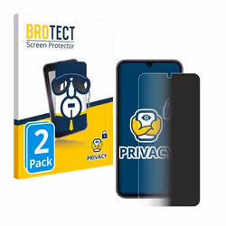BROTECT (2 Pièces) Protection Anti-Espion pour Samsung Galaxy A34 5G – Privacy Film Écran de Confidentialité Filtre de lumi