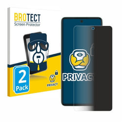 BROTECT (2 Pièces) Protection Anti-Espion pour Samsung Galaxy A52 / 5G – Privacy Film Écran de Confidentialité Filtre de lumi