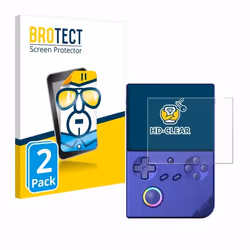 BROTECT Protection Ecran pour Anbernic RG40XXV (2 Pièces) - Film Protection Ultra Clair