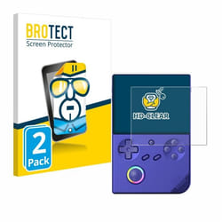 BROTECT Protection Ecran pour Anbernic RG40XXV (2 Pièces) - Film Protection Ultra Clair