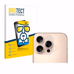 BROTECT Film Protecteur Verre 9H pour Apple iPhone 16 Pro Max (Caméra UNIQUEMENT) [Anti-Rayures Transparent]