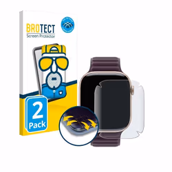 BROTECT Protection Intégrale 3D Incurvé Matte pour Apple Watch Series 10 (42 mm) (2 Pièces) - Couverture Complète Film Pro