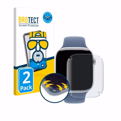 BROTECT Protection Intégrale 3D Incurvé Matte pour Apple Watch Series 10 (46 mm) (2 Pièces) - Couverture Complète Film Pro