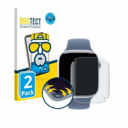 BROTECT Protection Intégrale 3D Incurvé Matte pour Apple Watch Series 10 (46 mm) (2 Pièces) - Couverture Complète Film Pro