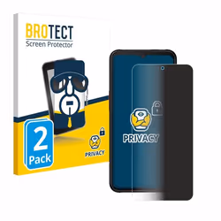 BROTECT (2 Pièces) Protection Anti-Espion pour Samsung Galaxy Xcover 6 Pro – Privacy Film Écran de Confidentialité Filtre de  ...