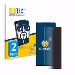 BROTECT (2 Pièces) Protection Anti-Espion pour Samsung Galaxy Note 20 – Privacy Film Écran de Confidentialité Filtre de lumi