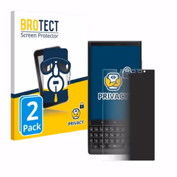 BROTECT (2 Pièces) Protection Anti-Espion pour BlackBerry Key2 – Privacy Film Écran de Confidentialité Filtre de lumière bleu ...