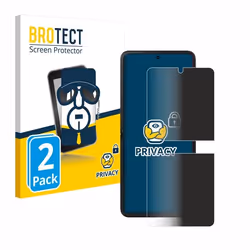 BROTECT (2 Pièces) Protection Anti-Espion pour Oppo Find N2 Flip – Privacy Film Écran de Confidentialité Filtre de lumière bl ...