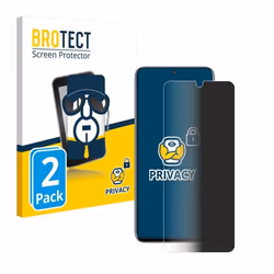 BROTECT (2 Pièces) Protection Anti-Espion pour Samsung Galaxy S20 – Privacy Film Écran de Confidentialité Filtre de lumière b ...