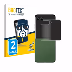 BROTECT (2 Pièces) Protection Anti-Espion pour Motorola Razr 50 (Affichage arrière) – Privacy Film Écran de Confidentialité F ...
