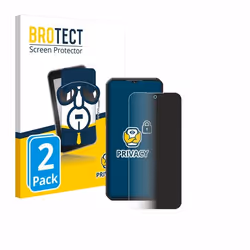BROTECT (2 Pièces) Protection Anti-Espion pour Oukitel WP35 5G – Privacy Film Écran de Confidentialité Filtre de lumière bleu ...