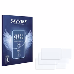 Savvies Protection Ecran pour DJI Osmo Action 5 Pro (6 Pièces) - Film Protection Ultra Clair