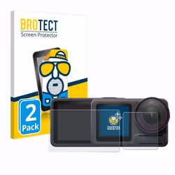 BROTECT Protection Ecran Anti-Reflet pour DJI Osmo Action 5 Pro (2 Pièces) - Film Mat