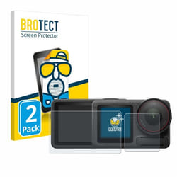 BROTECT Protection Ecran Anti-Reflet pour DJI Osmo Action 5 Pro (2 Pièces) - Film Mat