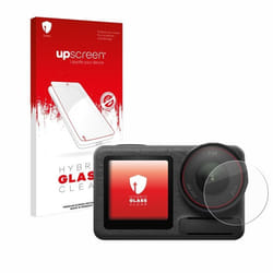 upscreen Protecteur d’Écran en Verre Trempé pour DJI Osmo Action 5 Pro (Lentille) – Glass-Plastique 9H Dureté