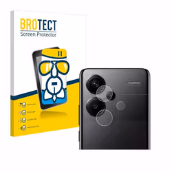 BROTECT Film Protecteur Verre 9H pour Xiaomi Redmi Note 13 Pro+ 5G (Caméra UNIQUEMENT) [Anti-Rayures Transparent]