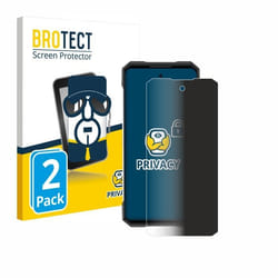 BROTECT (2 Pièces) Protection Anti-Espion pour Doogee S200 – Privacy Film Écran de Confidentialité Filtre de lumière bleue