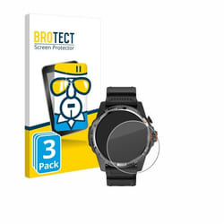 BROTECT Verre Trempé pour Mobvoi Ticwatch Atlas (3 Pièces) Film Protection Ecran 9H