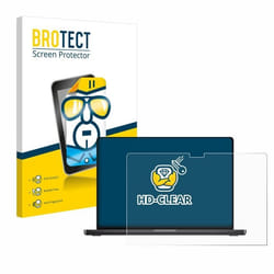 BROTECT Protection Ecran pour Apple MacBook Pro 16 2024 M4 - Film Protection Ultra Clair