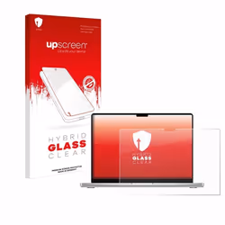 upscreen Protecteur d’Écran en Verre Trempé pour Apple MacBook Pro 14 2024 M4 – Glass-Plastique 9H Dureté