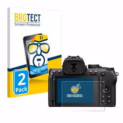 BROTECT Protection Ecran pour Nikon Z50 II (2 Pièces) - Film Protection Ultra Clair
