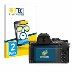 BROTECT Protection Ecran pour Nikon Z50 II (2 Pièces) - Film Protection Ultra Clair
