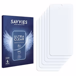 Savvies Protection Ecran pour Motorola Edge 50 Neo (6 Pièces) - Film Protection Ultra Clair