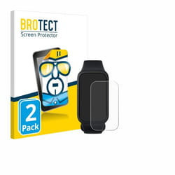 BROTECT Protection Ecran pour Xiaomi Mi Smart Band 9 Active (2 Pièces) - Film Protection Ultra Clair