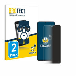 BROTECT (2 Pièces) Protection Anti-Espion pour Cubot Max 5 – Privacy Film Écran de Confidentialité Filtre de lumière bleue