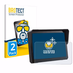 BROTECT Protection Ecran Anti-Reflet pour Carpuride W702 Pro / W702B Pro 7 (2 Pièces) - Film Mat