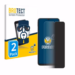BROTECT (2 Pièces) Protection Anti-Espion pour Blackview Wave 8 – Privacy Film Écran de Confidentialité Filtre de lumière ble ...