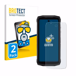 BROTECT Protection Ecran Anti-Reflet pour Ulefone Armor Mini 20 Pro (2 Pièces) - Film Mat