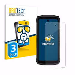 BROTECT Film Protecteur Verre 9H pour Ulefone Armor Mini 20 Pro (3 Pièces) [Anti-Rayures Transparent]