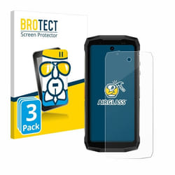 BROTECT Film Protecteur Verre 9H pour Ulefone Armor Mini 20 Pro (3 Pièces) [Anti-Rayures Transparent]