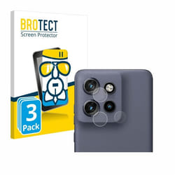 BROTECT Film Protecteur Verre 9H pour Motorola Edge 50 Neo (Caméra UNIQUEMENT) (3 Pièces) [Anti-Rayures Transparent]