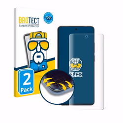 BROTECT Protection Intégrale 3D Incurvé pour realme GT 7 Pro (2 Pièces) - Couverture Complète Film Protection Écran