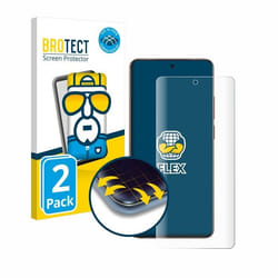 BROTECT Protection Intégrale 3D Incurvé pour realme GT 7 Pro (2 Pièces) - Couverture Complète Film Protection Écran