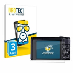 BROTECT Film Protecteur Verre 9H pour Canon PowerShot SX740 HS Lite (3 Pièces) [Anti-Rayures Transparent]