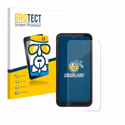 BROTECT Film Protecteur Verre 9H pour Volla Phone X23 [Anti-Rayures Transparent]