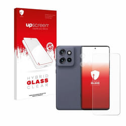 upscreen Protecteur d’Écran en Verre Trempé pour Motorola Edge 50 Neo (Avant+Caméra) – Glass-Plastique 9H Dureté